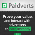 PaidVerts join and earn for free